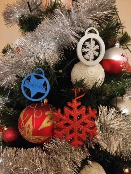 Ozdoby świąteczne z drukarki 3D